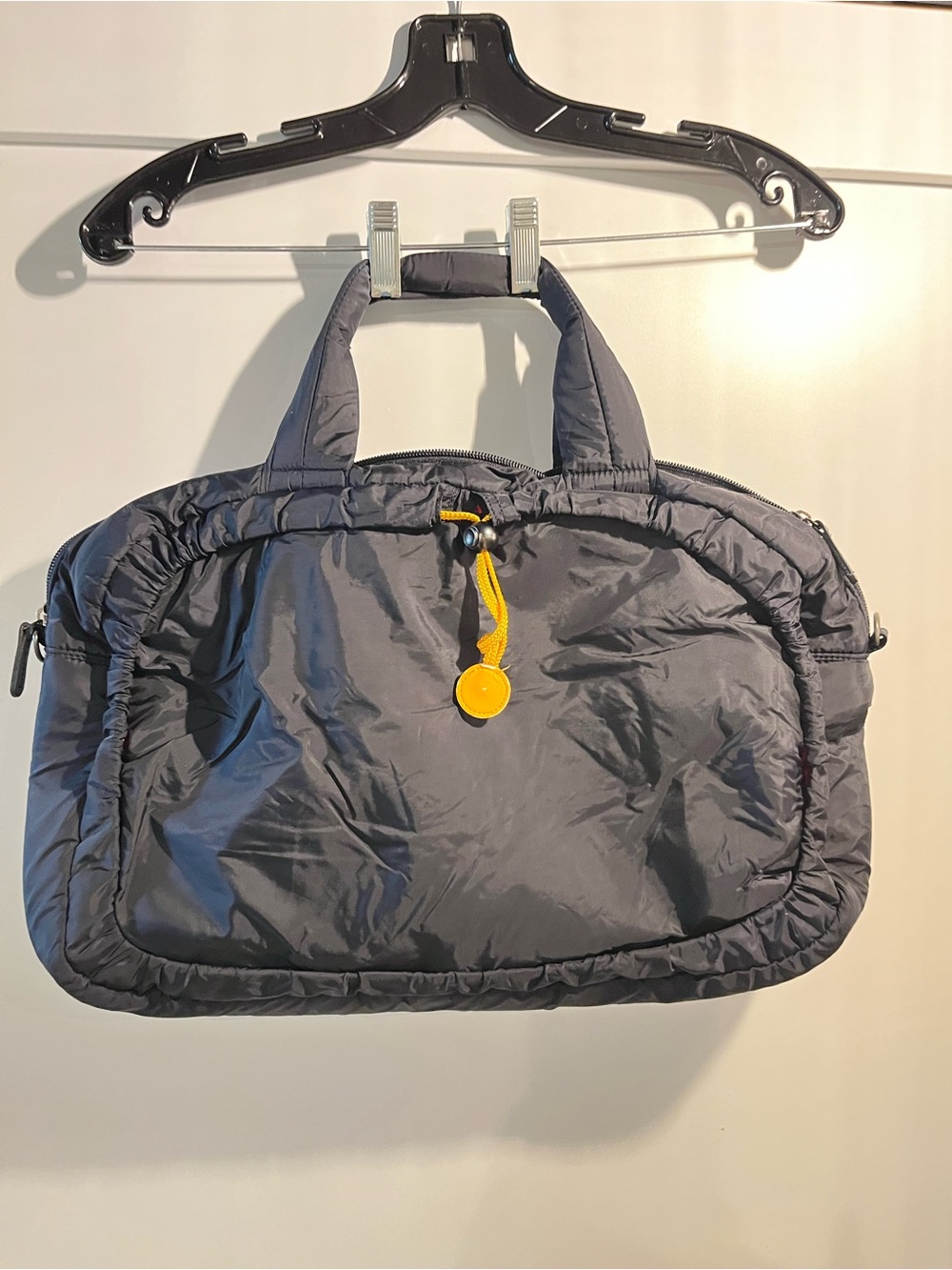 Rare Vintage Issey Miyake Nylon Technical Puffer Duffle Bag - Black
